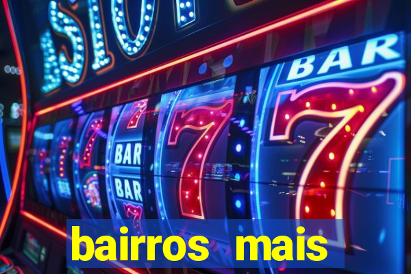 bairros mais perigosos de bh
